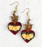 True Love Heart Earrings #1052