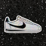 Cortez Nike Glitter Sticker