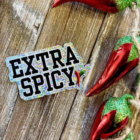 Extra Spicy Sticker