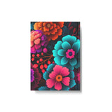 Mexican Flower Textiles Colorful Hard Backed Journal
