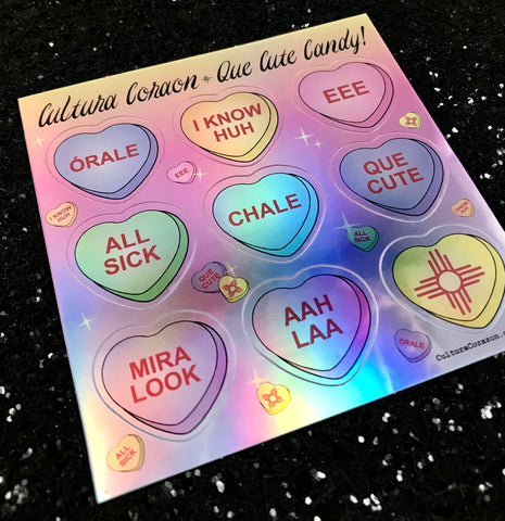 Candy Sticker Sheet, the Sweet Life, Cute Candy Stickers, Stickers
