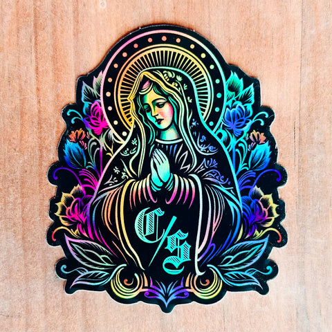 Guadalupe Con Safos Sticker