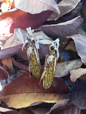 Maiz Corn Maiden Earrings