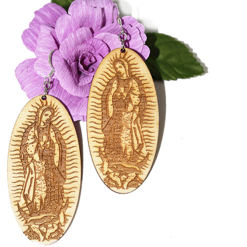 Our Lady of Guadalupe Earrings