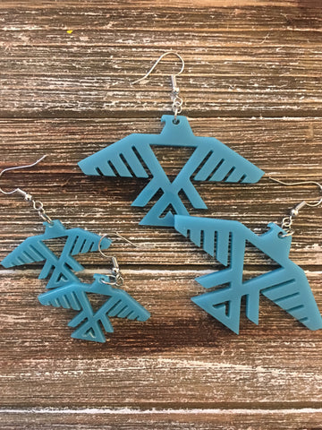 Thunderbird Earrings ~ Cultura Corazon