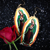 Our Lady of Guadalupe Drop Earrings