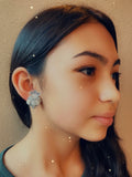 LA Sacred Heart Stud Earrings