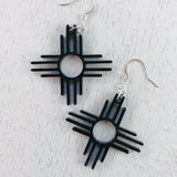 1.5 Zia Sun Symbol Earrings