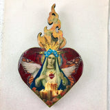 Beloved Sacred Hearts - wall art by Lauren aguilar