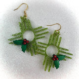 Zia Holly Holiday Earrings 2"
